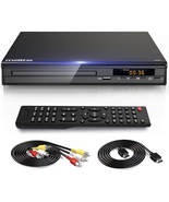 DVD Player for TV- CD/DVD Player with HDMI Output, USB Input - HDMI / RCA Cables - $49.99
