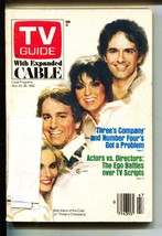 TV GUIDE-11/20/1982-Three&#39;s Company-St. Louis Edition-VG - £13.84 GBP