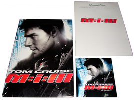 2006 MISSION IMPOSSIBLE III Movie PRESS KIT Folder CD Production Note To... - £15.73 GBP
