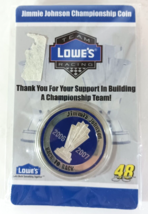 Jimmie Johnson Championship Coin Lowe&#39;s 2006 2007 Back To Back Championships - £4.49 GBP