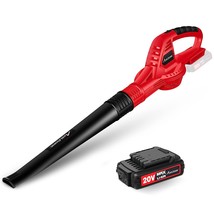 Leaf Blower, 20V Cordless Leaf Blower With 2.0Ah Battery And Charger, 13... - $91.99