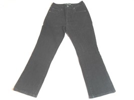 Chico&#39;s Platinum Facet Dirty Black Jeans Size 0 Short - £12.42 GBP