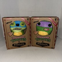 Fuggler Teenage Mutant Ninja Turtles Donatello &amp; Leonardo Plush Limited Edition - £28.88 GBP