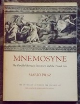 Mnemosyne: The Parallel Between Literature and the Visual Arts by Mario ... - $4.00