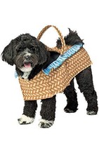 Rasta Imposta Doggie in a Basket Dog Costume - MD - £75.93 GBP