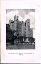 VINTAGE Rochester Castle &amp; Keep Tourist Guide England 1953 - $2.96