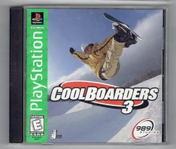 Greatest Hits Cool boarders 3 Sony Video Game Sony PlayStation 1 1998 CIB - £18.98 GBP