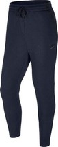 Nike Mens Modern French Terry Cuff Pants,Obsidian/Black,XX-Large - $192.78