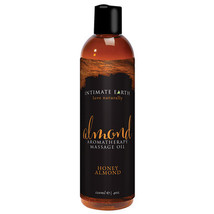 Intimate Earth Honey Almond Aromatherapy Massage Oil 4 oz. - £20.85 GBP