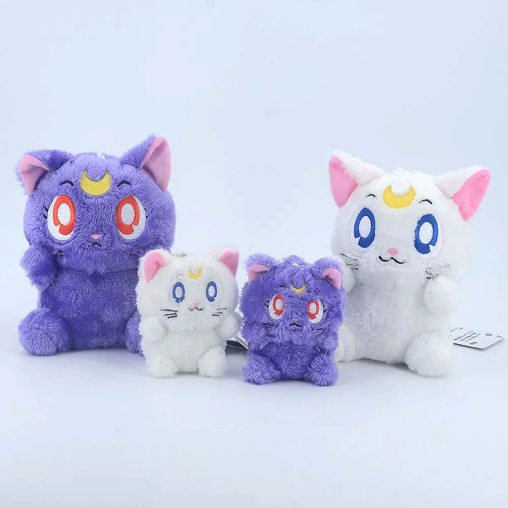 20CM Sailor Moon Plush Doll Toys kawaii Luna Lovely Artemis Anime Soft Stuffed - £10.12 GBP+