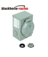 3 Prong 30Amp RV Generator Power Inlet Box 3750W NEMA L5-30P Outdoor Rec... - £30.01 GBP