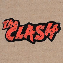 The Clash - Vinyl Sticker Band Logo 1.25&quot; x 2.75&quot; Waterproof Durable Sunproof - £3.10 GBP