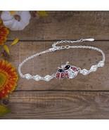 Ladybug Bracelet For Women Cute Sterling Silver Ladybug Bracelet For Wom... - £93.95 GBP