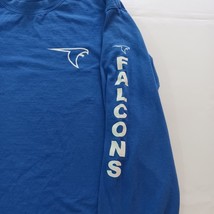 Gildan Activewear FLORENCE FALCON Men's Blue Cotton T-Shirt Long Sleeve Size L image 7