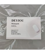 DEYIOU High-Quality Gray Mouse Pad - Smooth Surface Non-Slip Base, Comfo... - $5.99