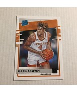 2021 Panini Chronicles Donruss Texas / Portland Trailblazers Greg Brown ... - $48.87 MXN