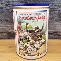 Cracker Jack Tin Nostalgic Confection Advertising Limited Edition 1990 E... - $18.99