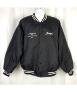 Expresso Limousine Joseph 1990s Quilted Vegas AC Driver Baseball Jacket ... - £75.88 GBP