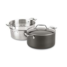 All-Clad Essentials Hard Anodized Nonstick Multi-Pot 7 Quart Oven Broile... - £45.40 GBP