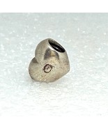 PANDORA Big Smooth Heart Charm Sterling Silver - $46.88 CAD