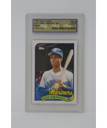 1989 Topps Traded #41T Ken Griffey Jr. Rookie RC Mariners USA 10 GEM MINT - $899.78 MXN
