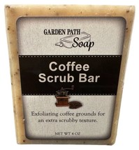 COFFEE SCRUB BAR SOAP - Amish Handcrafted Exfoliating, Energizing &amp; All-... - $9.99
