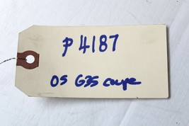 2005-2007 INFINITI G35 COUPE DRIVER LEFT SIDE AIR VENT TAN P4187 image 9