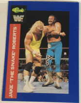 Jake The Snake Roberts WWF WWE Trading Card 1991 #127 - £1.55 GBP