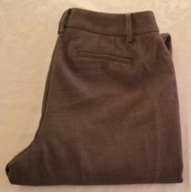 Talbots Hampshire Curvy Gray Ankle Dress Pants Size 10 - £13.29 GBP