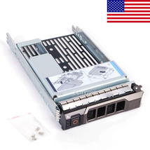 For Dell Sas Hybrid Caddy R710 R720 R510 T610 3.5&quot; Tray 2.5&quot; Adapter 9W8... - $26.99