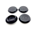 3/4&quot; Auto Truck Bumper Plugs Black Sensor Hole PE Cover 1&quot; Top Flange 4 ... - £7.53 GBP