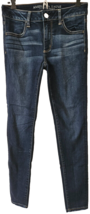 American Eagle Womens Jegging Jeans Size 4 Reg Blue Cotton Blend Super S... - $14.85