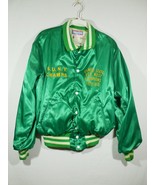 VTG Empire Sporting Goods Jacket XL Green Satin Oswego State Champs ECAC... - £39.83 GBP