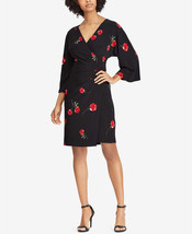 Lauren Ralph Lauren Womens Floral Print V Neck Mini Dress 4 - £114.84 GBP