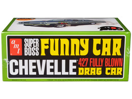 Skill 2 Model Kit 1965 Chevrolet Chevelle AWB Funny Car &quot;Time Machine&quot; 1/25 Scal - £41.71 GBP