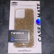 Case-Mate Twinkle Stardust 10ft Drop Protection Case for iPhone 12 Pro Max - £14.07 GBP