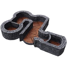 WarLock Tiles Dungeon Angles &amp; Curves - £105.39 GBP