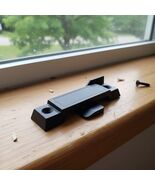 Durable Window Sash Lock – Diecast Zinc Alloy, Black, for Aluminum Verti... - $104.83 MXN