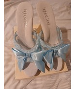 Women&#39;s Clear Baby Blue Bow Size 10 - $367.87 MXN