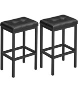 Vasagle Bar Stools, Set Of 2 Pu Upholstered Breakfast Stools, 15 7 11 8 ... - $1,777.09 MXN