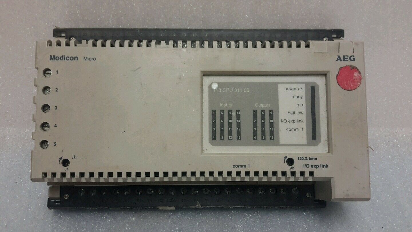 MIDICON MICRO 110CPU31100 CPU MODULE 110-CPU-311-00 $99 - $35.43