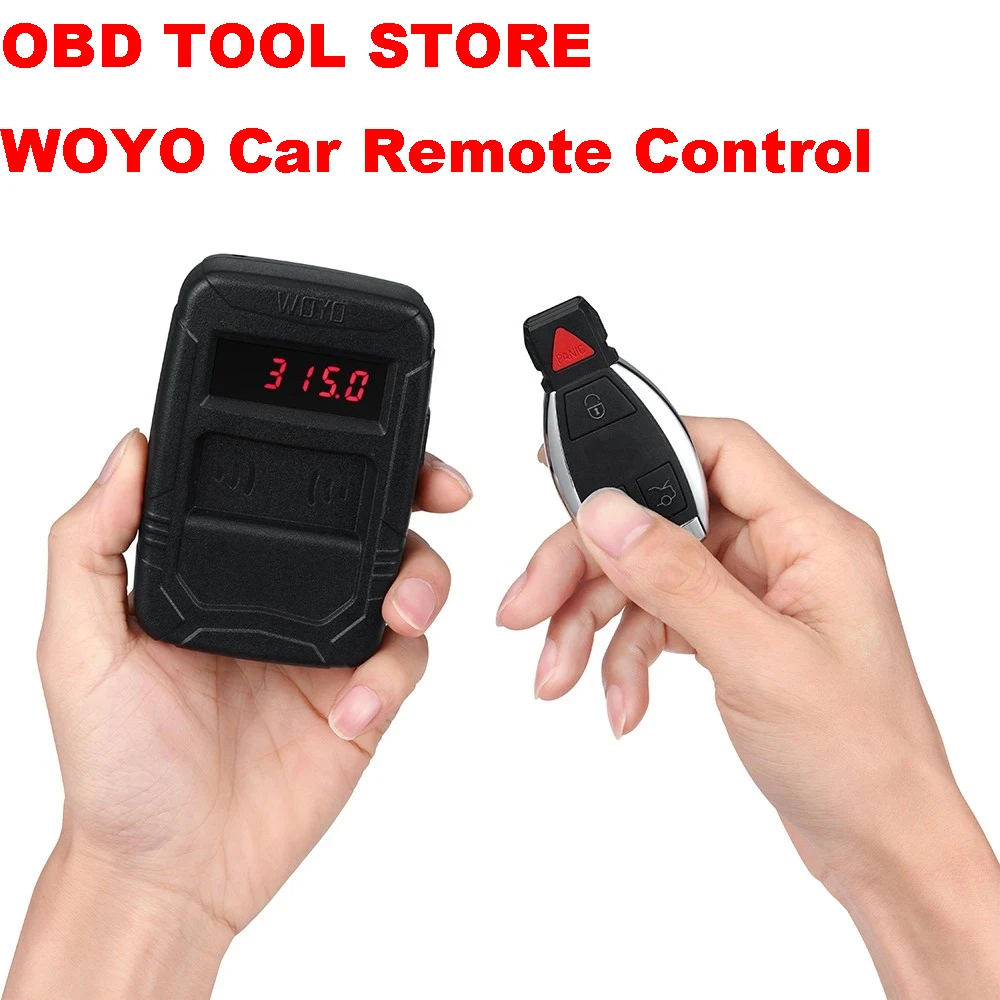 WOYO Car Remote Control Tester Tools Diagnostics IR Infrared Frequency RF Test W - $121.15