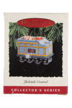 Hallmark Keepsake Christmas Ornament Yuletide Central 2 Series Tin 1995 Train - £4.33 GBP