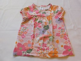 The Kids Source Girl&#39;s Youth Short Sleeve Shirt Size L 6X Pinks Multi fl... - $12.61