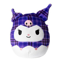 Squishmallows Hello Kitty &amp; Friends Plaid Plush 6.5&quot; Nwt Sanrio Kuromi - £13.64 GBP