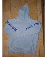 PLEASURES NOW, Baby BLUE Hoodie, Size XL NO Drawstring  - £45.50 GBP