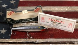 Vintage Ballerina Silver Shiner Scale 5411 Fishing Lure - $26.99