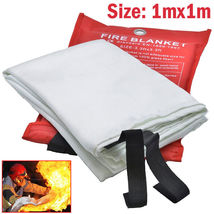 Large Fire Blanket Fireproof For Home Kitchen Office Caravan Emergency Safety - £14.94 GBP+