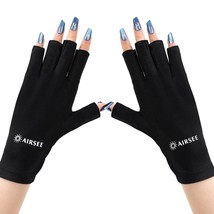 AIRSEE UV Gloves for Nail Lamp Professional UPF50 UV Protection Gloves for  - $390.04 MXN