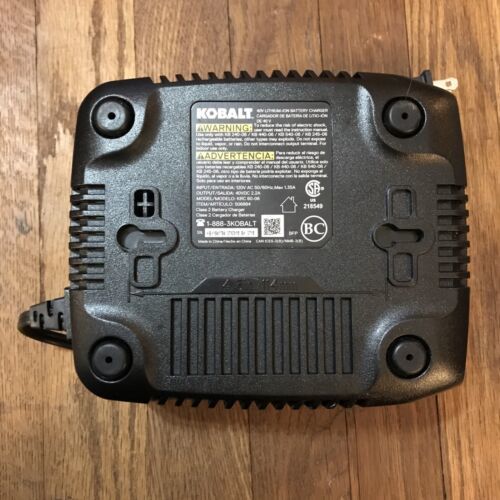 Kobalt 40v Max Lithium Ion Battery Charger KRC6006 Open Box Charger